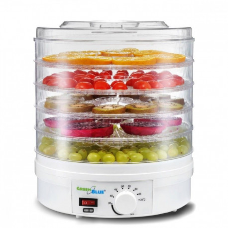 The Gourmia GB190 (often part of the GFD1950 series) is a digital food dehydrator d