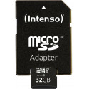 Intenso mälukaart microSDHC 32GB Premium UHS-I + adapter