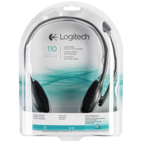 Logitech H110 -kuulokemikrofoni