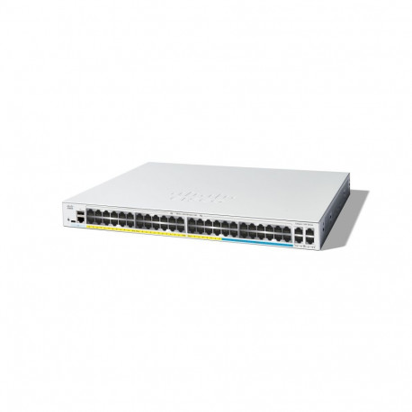 CISCO Catalyst 1300 48-pordiline lüliti / 16-pordiline 2.5GE + 32-pordiline 1GE PoE+ 740W võimsuseel
