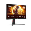 AOC G4 24G4HA arvutimonitor 60.5 cm (23.8") 1920 x 1080 pikslit Full HD LED must, punane