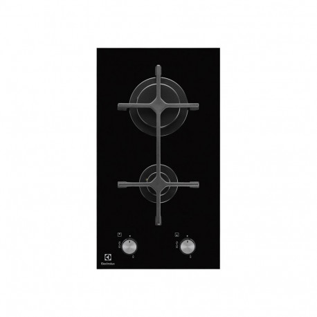 Electrolux EGC3322NVK Black Built-in Gas 2 zone(s)
