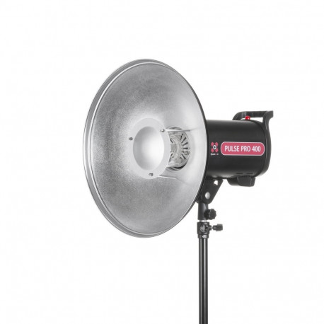 Quadralite Deep Beauty Dish reflektors sudraba 45cm