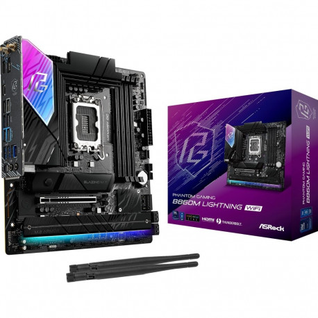 B860M Lightning WiFi (schwarz)