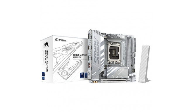 B860I AORUS PRO ICE (silber)