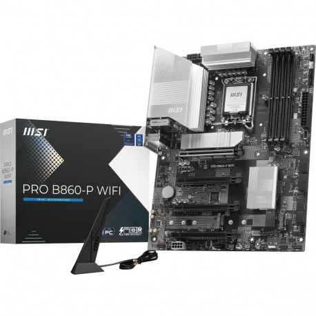 MSI PRO B860-P WIFI - Socket 1851 - motherboard (black/silver)
