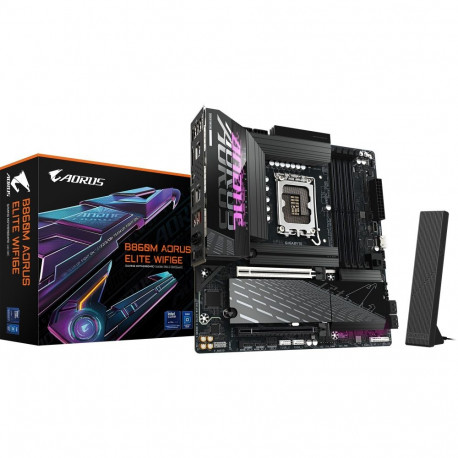 GIGABYTE B860M AORUS ELITE WIFI6E - Socket 1851 - motherboard (white)