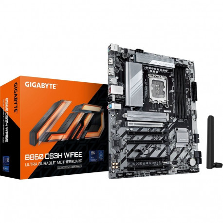 GIGABYTE B860 DS3H WIFI6E - Socket 1851 - motherboard (white)