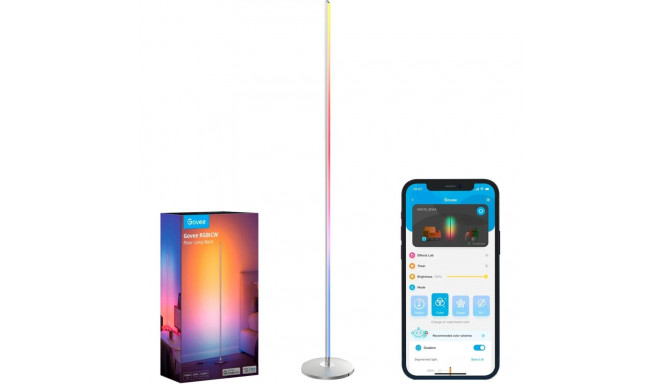 Govee RGBICW Smart Corner Floor Lamp, LED Light (Black)
