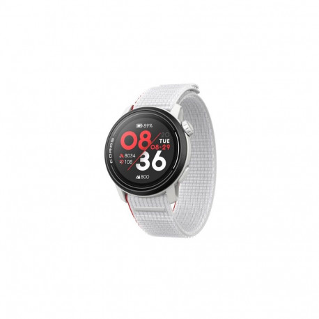COROS PACE 3 Sport GPS Watch, White, with Nylon Strap