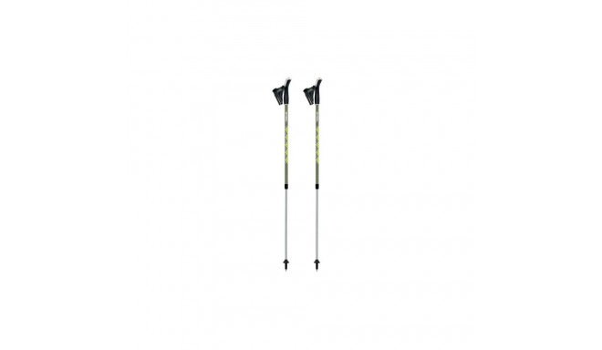 Gabel RITMO Entry level walking poles, green, 77-130CM
