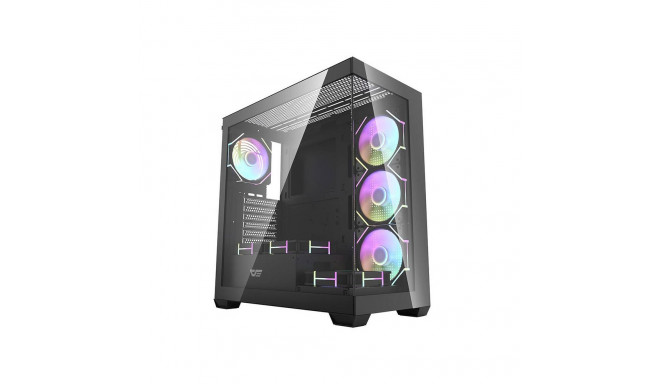 Darkflash DS900 computer case (black) + 7 ARGB fans