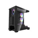 Darkflash DS900 computer case (black) + 7 ARGB fans