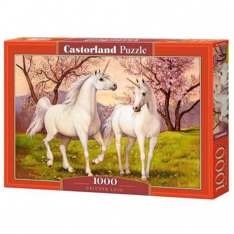 Puzzle 1000 elementów jednorożce zakochane