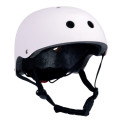 Kask M dla dzieci 3-7 lat - SUN BABY z lampką LED  biały