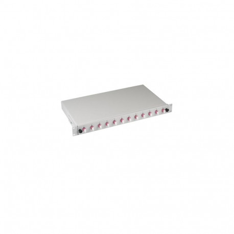 EFB Elektronik B71901L12OM4 fibre optic adapter LC 1 pc(s) Grey, Violet