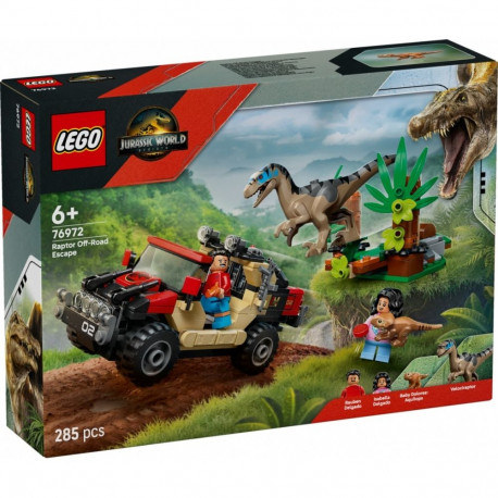 Blocks Jurassic World 76972 Raptor Off-Road Escape