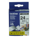 Brother TZe-251 lint, 24 mm x 8 m, must valgel