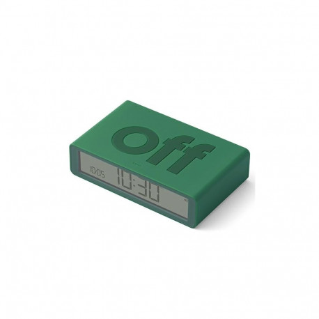 Lexon Flip Classic Two-sided Alarm Clock green LR157V2