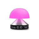 Lexon Mina Sunrise Alarm Clock with Lamp aluminum LR153MAP