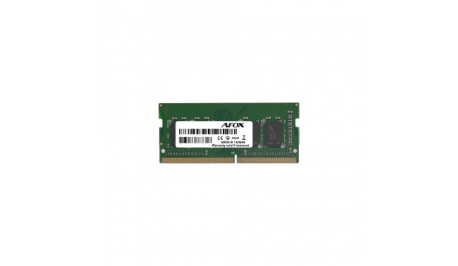 AFOX SODIMM sülearvuti mälu, DDR3, 8GB, 1333MHz, (AFSD38AK1P)