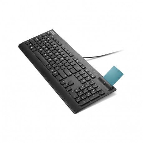 Lenovo Smartcard II | Keyboard | Wired | Estonian | Black | USB-A | Plunger type switch