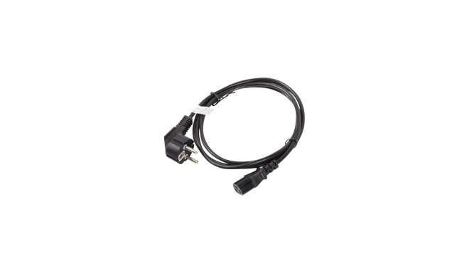 Lanberg CEE 7/7 kuni IEC 320 C13 toitekaabel CA-C13C-10CC-0018 must