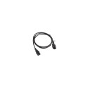 Lanberg IEC 320 C13–C14 kaabel CA-C13E-11CC-0018-BK