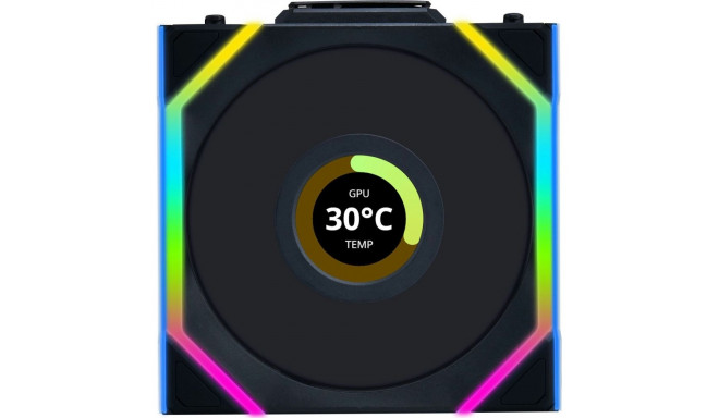 Lian Li UNI FAN SL Wireless LCD 120 black fan (12SLLCD1W1B)