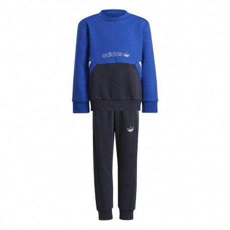 Laste Spordikostüüm Adidas Crew Sinine
