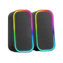 Mars Gaming MSOM USB DSP Stereo PC Speakers 20W / RGB / Bluetooth 5.3