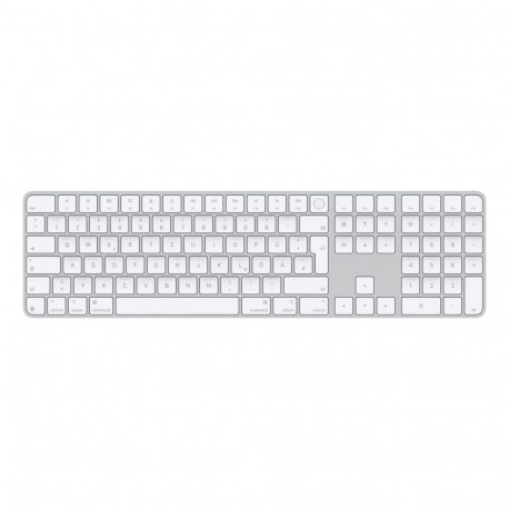 Apple Magic klaviatuur universaalne USB + Bluetooth QWERTZ saksa valge