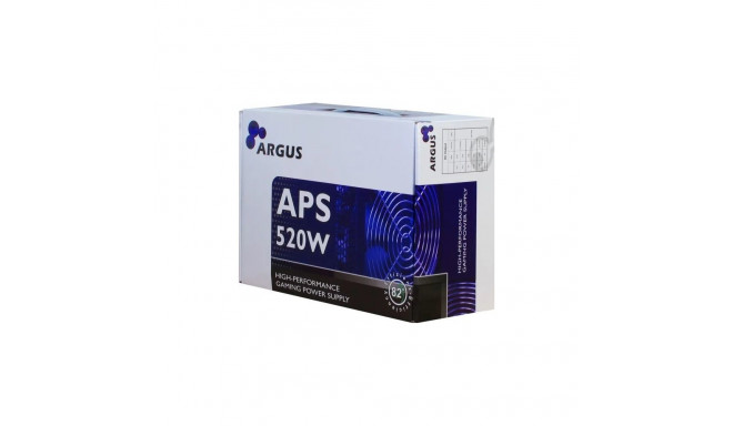 Inter-Tech Argus APS toiteplokk 520 W 20+4 pin ATX must