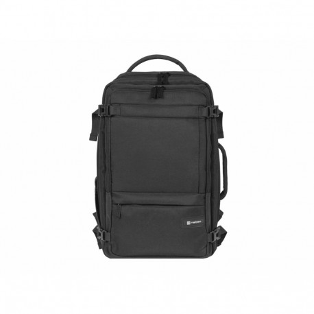 NATEC sülearvuti seljakott CAMEL LITE 15.6" 19L, must