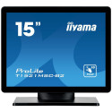 iiyama ProLite T1521MSC-B2 arvutimonitor 38.1 cm (15") 1024 x 768 pikslit XGA LED puuteekraan lauape
