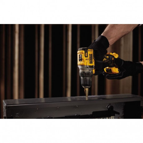 DEWALT DCD701D2-QW juhtmevaba puur 2x 12V 2Ah XR TSTAK must, kollane