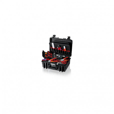 Knipex 00 21 35 tool storage case Black Aluminium, Polystyrene