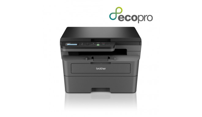 Brother DCP-L2627DWE EcoPro Ready 3-in-1 mustvalge laserprinter