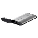 ADATA SD810 2 TB must, hõbedane