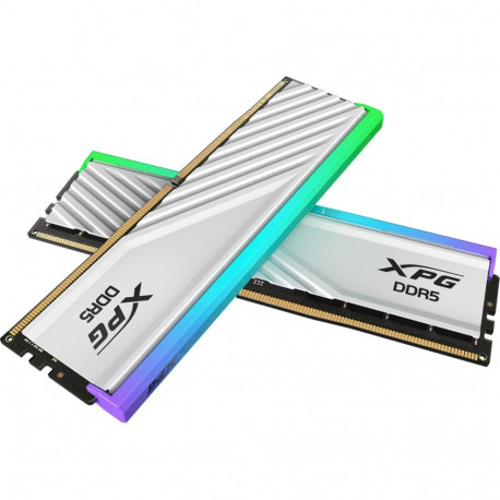 DIMM 32 GB DDR5-6000 (2x 16 GB) Dual-Kit (weiß, AX5U6000C3616G-DTLABRWH, XPG Lancer Blade RGB, INTEL