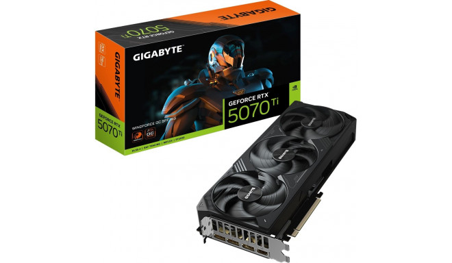 GigaByte GeForce RTX 5070 Ti WINDFORCE OC SFF 16G (DLSS 4, 3x DisplayPort, 1x HDMI 2.1)