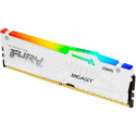 Kingston DDR5 - 64GB - 6000 - CL - 30, single (white, KF560C30BWEA-32, FURY Beast RGB, INTEL XMP, AM