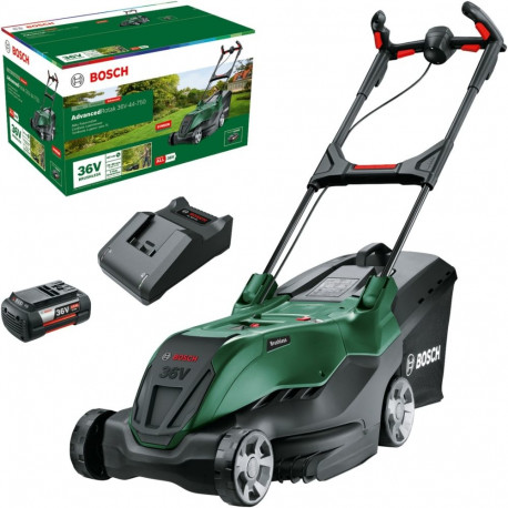 Bosch Powertools Cordless Lawnmower AdvancedRotak 36V-44-750 Solo, 36 Volt (green/black, without bat