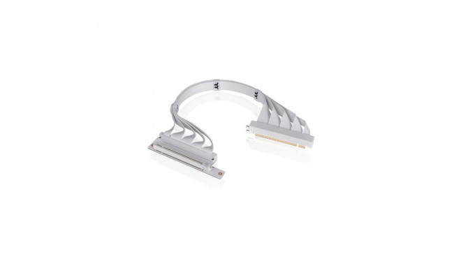 pikenduskaabel PCI-E 4.0 topelt 90° 40cm, valge