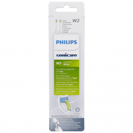 Philips Sonicare HX6062/13 W2 Optimal White 2-pack, brush head (white)