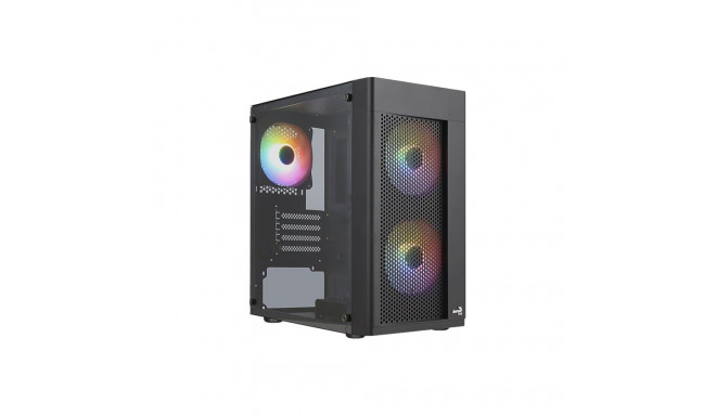 Aerocool Hexform G-BK-V2 (black, tempered glass)