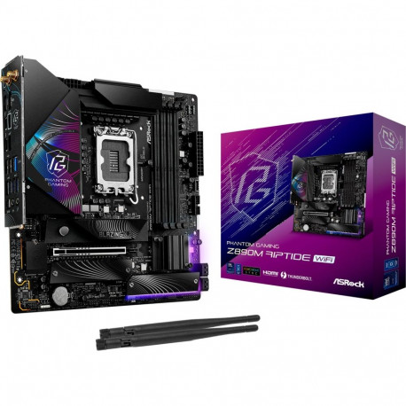 ASRock Z890M RIPTIDE WIFI  - Socekt 1851 - motherboard (black)