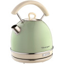 Ariete Vintage Kettle Green, round (light green, 2,000 watts, 1.7 liters)