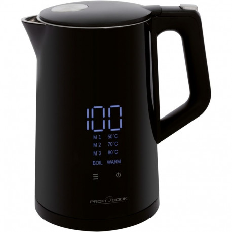 ProfiCook PC-WKS 1243, kettle (black)