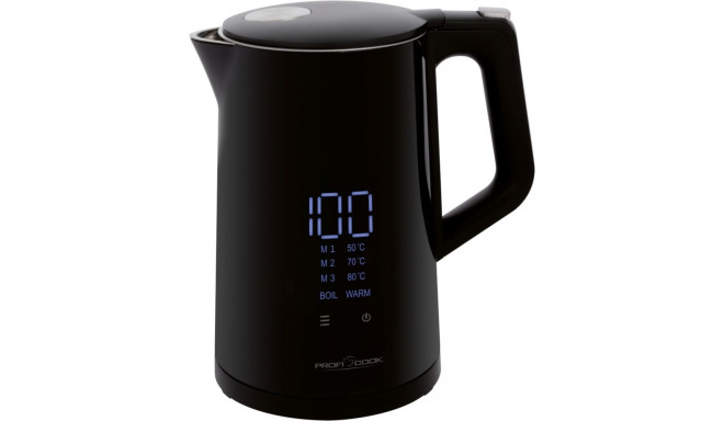 ProfiCook PC-WKS 1243, kettle (black)